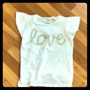 An adorable spring shirt